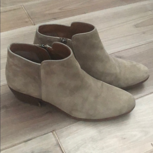 Tan Sam Edelman Booties 7.5 - Picture 1 of 4